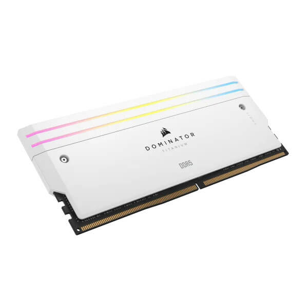 Buy Corsair Dominator Titanium RGB White DDR5 32GB 7200MHz RAM
