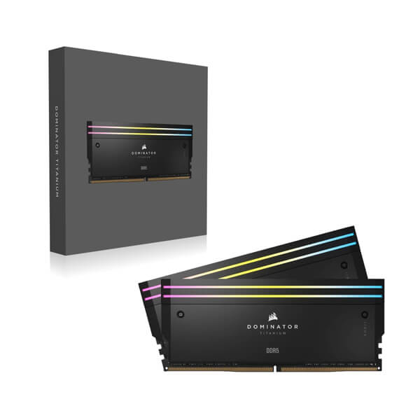 Corsair Dominator Titanium RGB 64GB (32GBx2) 6000MHz CLDDR5 RAM