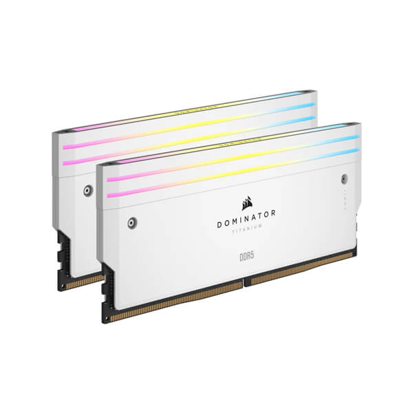 Corsair Dominator Titanium RGB White 64GB (32GBx2) 6000MHz CL30 DDR5 RAM