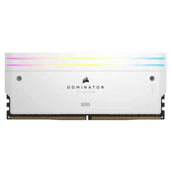 Corsair Dominator Titanium RGB White 64GB (32GBx2) 6000MHz CL30 DDR5 RAM