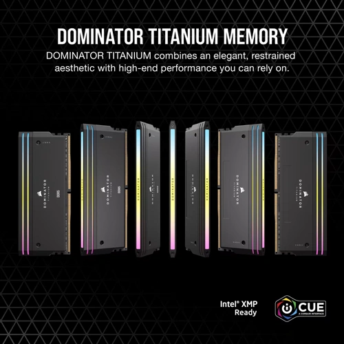 Corsair Dominator Titanium RGB 64GB (32GBx2) 6600MHz CL32 DDR5 RAM