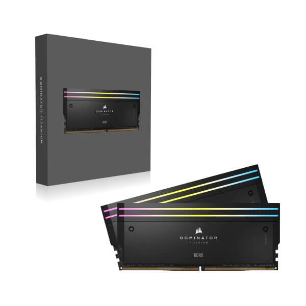 Corsair Dominator Titanium RGB DDR5 96GB 6600MHz Black