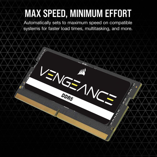 Corsair Vengeance 16GB 4800MHz CL40 DDR5 Laptop RAM