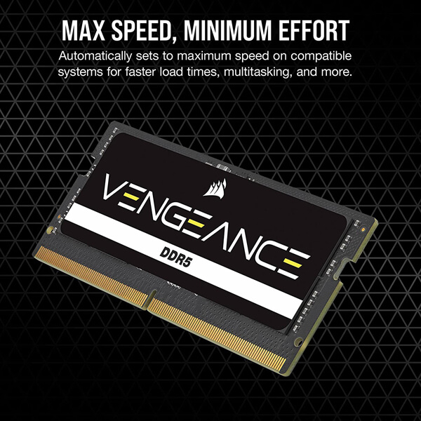 Corsair Vengeance 32GB 4800MHz CL40 DDR5 Laptop RAM