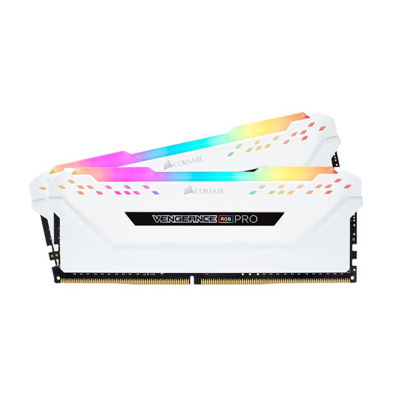 Corsair Vengeance RGB Pro 16GB (8GBx2) DDR4 3200MHz White