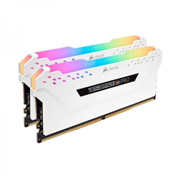 Corsair Vengeance RGB Pro 16GB (8GBx2) 3600MHz CL18 DDR4 White Ram