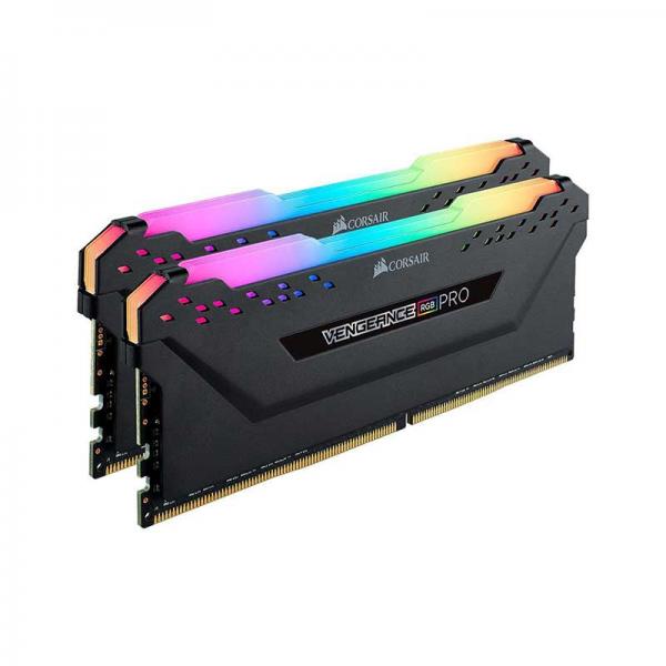 Corsair Vengeance RGB Pro 16GB (8GBx2) 3600MHz CL18 DDR4 Ram(For AMD)