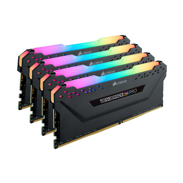 Corsair Vengeance RGB Pro 64GB (16GBx4) 3200MHz CL16 DDR4 Ram