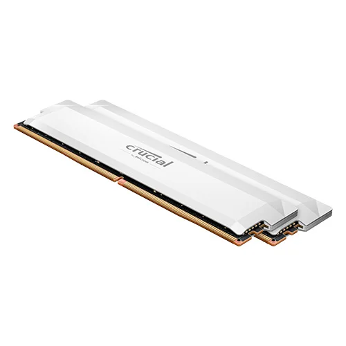 Crucial Pro OC White 32GB (16GBx2) 6000MHz CL36 DDR5 RAM