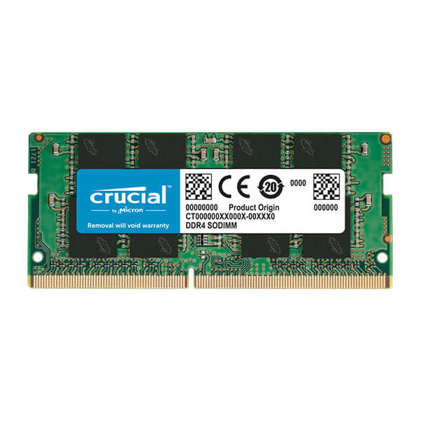 Crucial 16GB 3200MHz CL22 DDR4 Laptop RAM
