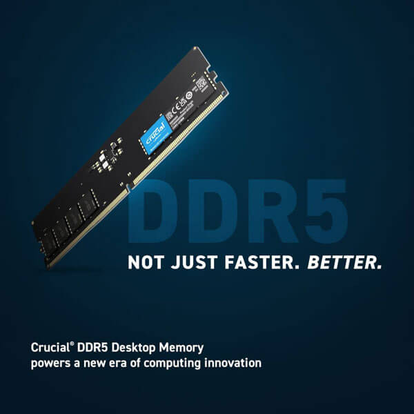 Crucial 8GB 4800MHz CL40 DDR5 RAM