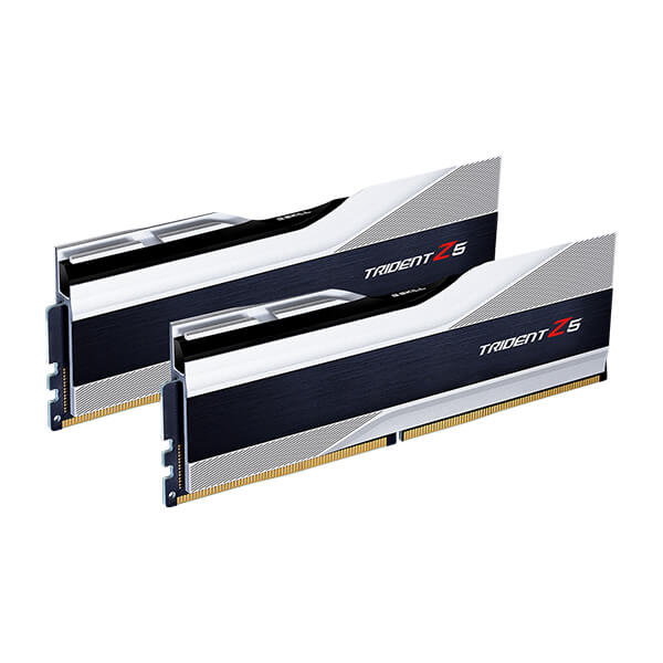 G.SKill Trident Z5 32GB (16GBx2) DDR5 5600MHz RAM (Metallic Silver)