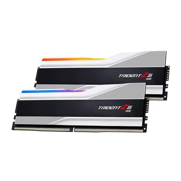 G.Skill Trident Z5 RGB 64GB (32GBx2) DDR5 6000MHz Desktop RAM (Metallic Silver)
