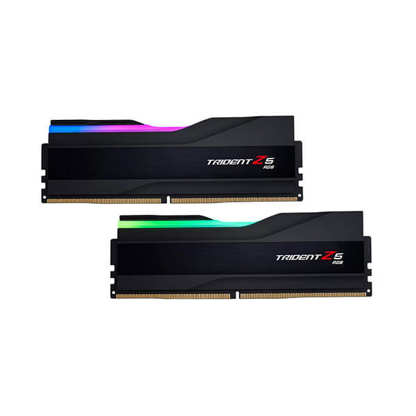 G.Skill Trident Z5 RGB 32GB (16GBx2) DDR5 7200MHz Desktop RAM (Matte Black)