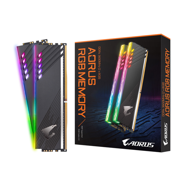 Gigabyte Aorus RGB 16GB (8GBx2) DDR4 3600MHz
