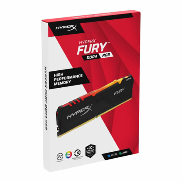 HyperX Fury RGB 16GB (8GBX2) DDR4 3600MHz