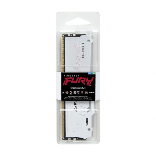 Kingston Fury Beast RGB White 32GB 6000MHz CL36 DDR5 RAM