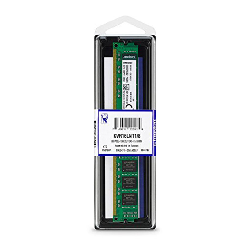 Kingston Value 8GB (8GBx1) DDR3L 1600MHz