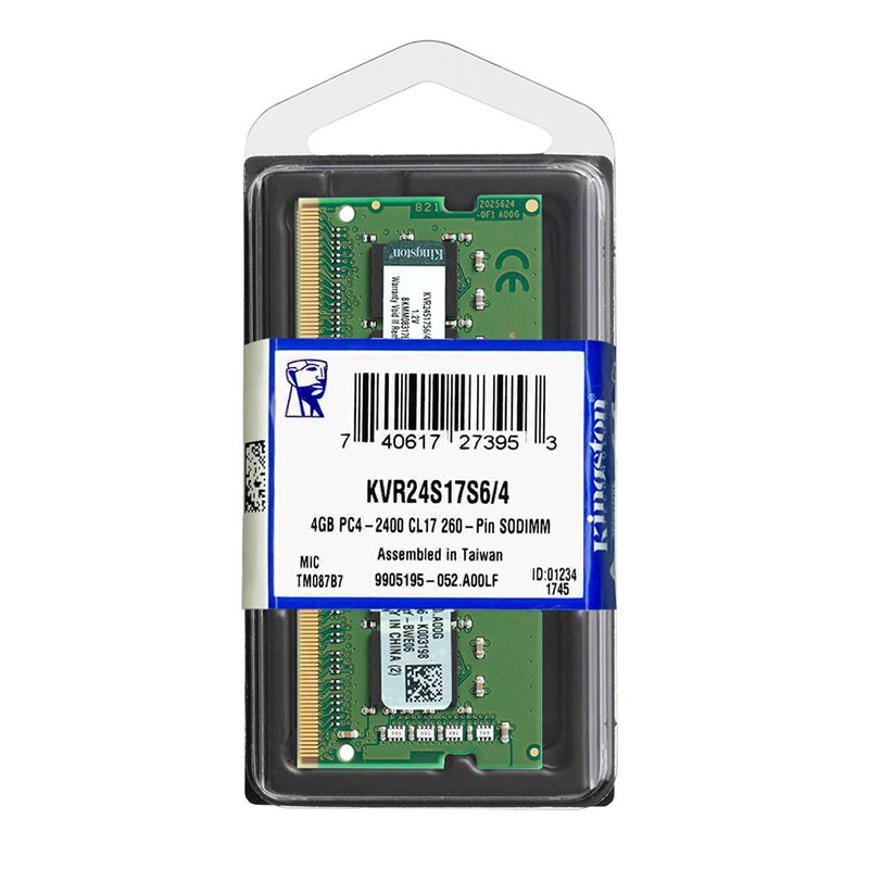 Kingston Value 4GB (4GBx1) DDR4 2400MHz