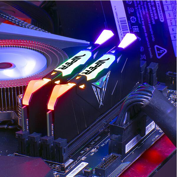 Patriot Viper RGB 32GB (16GBX2) DDR4 3200MHz Black