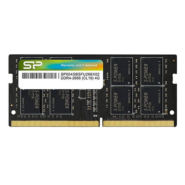 Silicon Power 4GB (4GBX1) DDR4 2666MHz Laptop RAM