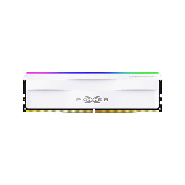 Silicon Power Xpower Zenith DDR5 RGB 16GB (16GBX1) 5200MHz Desktop RAM (White)
