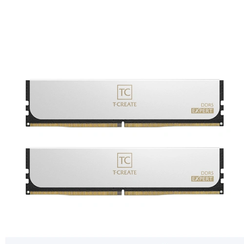 TEAMGROUP T-Create Expert DDR5 White 32GB (16GB x 2) 6000MHz CL38 RAM