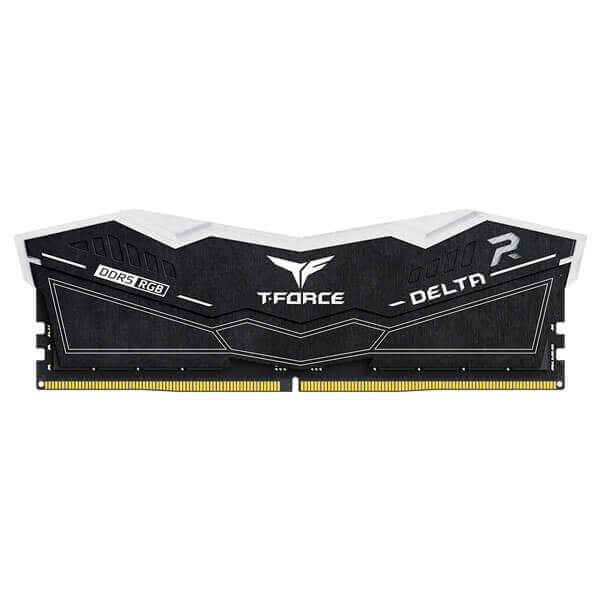TeamGroup T-Force Delta RGB 16GB (16GBx1) DDR5 5200MHz Desktop RAM (Black)