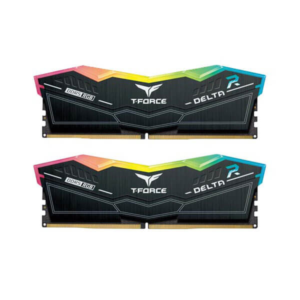 TeamGroup T-Force Delta RGB DDR5 Black 32GB 6400MHz Memory