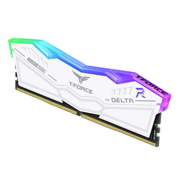 TeamGroup T-Force Delta RGB White 32GB 5200MHz CL40 DDR5 RAM