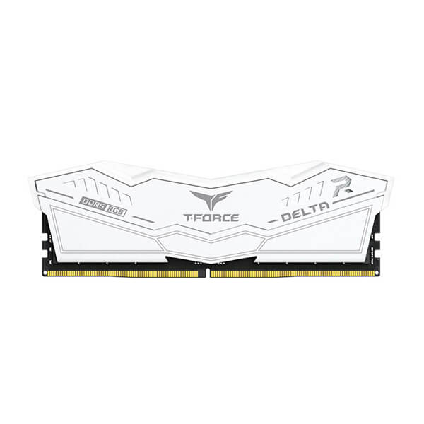Teamgroup T-Force Delta RGB 32GB (16GBx2) DDR5 5200MHz Desktop RAM (White)