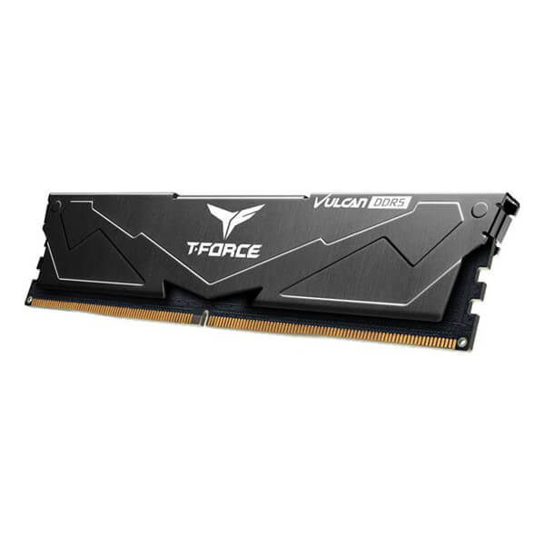 TeamGroup T-Force Vulcan 16GB (8GBx2) DDR5 5200MHz Desktop RAM (Black)