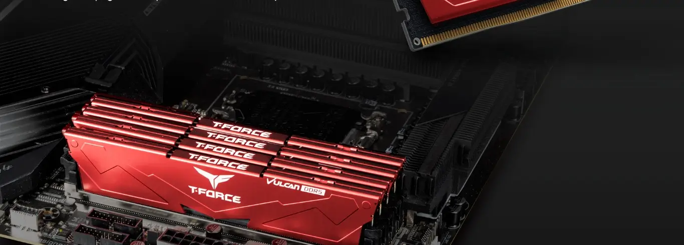 VULCAN DDR5 DESKTOP MEMORY RED