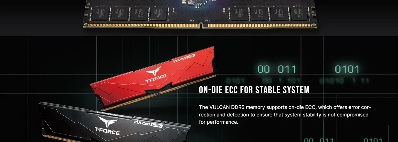VULCAN DDR5 DESKTOP MEMORY RED