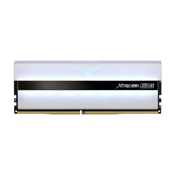 TeamGroup T-Force Xtreem ARGB 16GB (8GBx2) DDR4 3200MHz Desktop Ram White