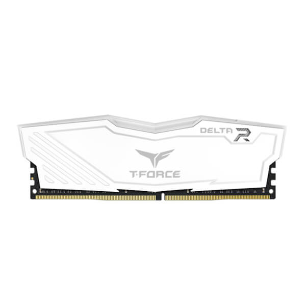 TeamGroup T-Force Delta RGB 32GB (32GBx1) DDR4 3600MHz Desktop RAM (White)
