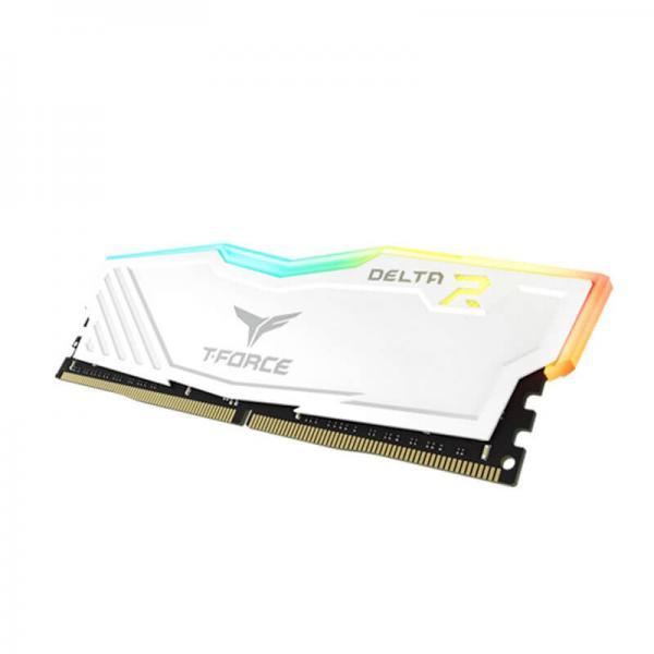 Teamgroup T-Force Delta RGB 8GB (8GBx1) DDR4 3200MHz White