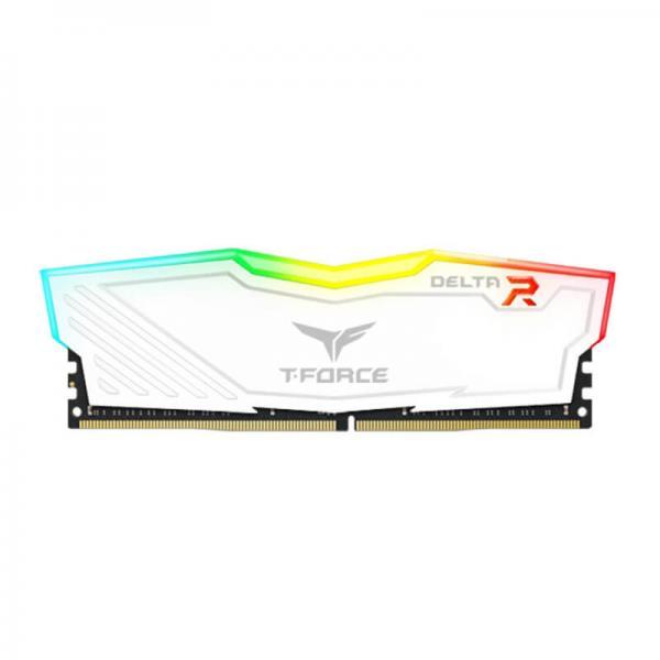 Teamgroup T-Force Delta RGB 8GB (8GBx1) DDR4 3200MHz White