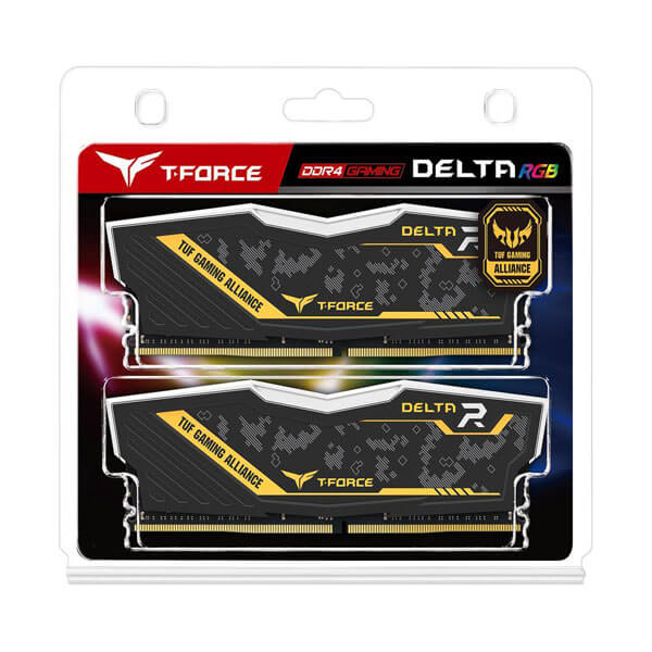 TeamGroup T-Force Delta TUF Gaming Alliance RGB 16GB (8GBx2) 3200MHz DDR4 RAM