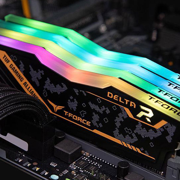 TeamGroup T-Force Delta TUF Gaming Alliance RGB 16GB (8GBx2) 3200MHz DDR4 RAM