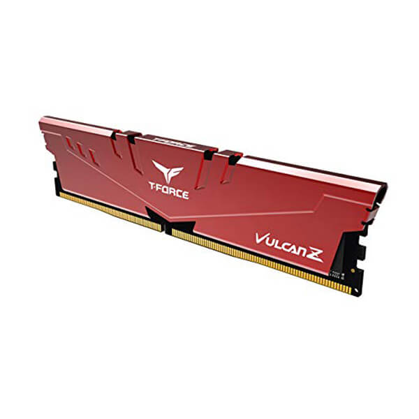 TeamGroup T-Force Vulcan Z 32GB (32GBx1) DDR4 3200MHz Desktop RAM (Red)