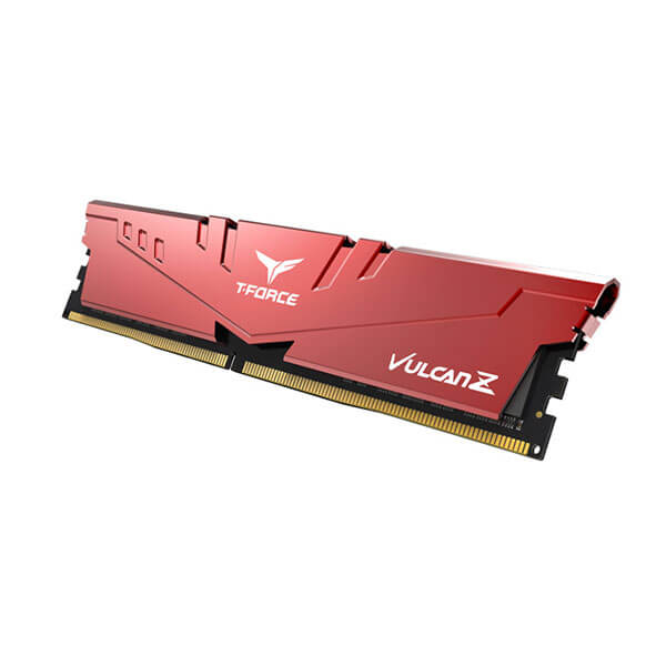 TeamGroup T-Force Vulcan Z 8GB (8GBx1) DDR4 3200MHz Desktop RAM (Red)