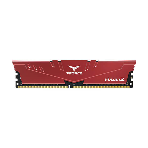 TeamGroup T-Force Vulcan Z 8GB (8GBx1) DDR4 3200MHz Desktop RAM (Red)