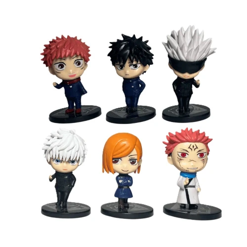 Jujutsu Kaisen Miniatures 10cm, Pack of 6
