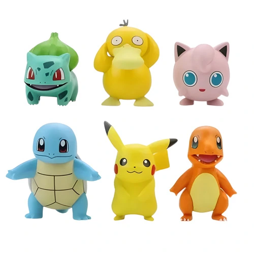 Pokemon 8cm Action Figures, Set of 6
