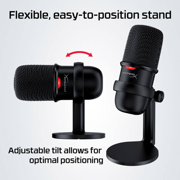 HyperX SoloCast USB Condenser Microphone (Black)