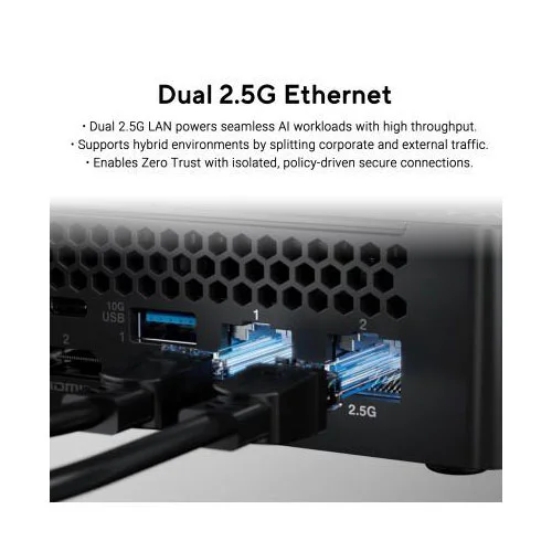Asus NUC 16 Pro Barebone Mini PC (Intel Core Ultra 5 Processor 325 with Intel Graphics)