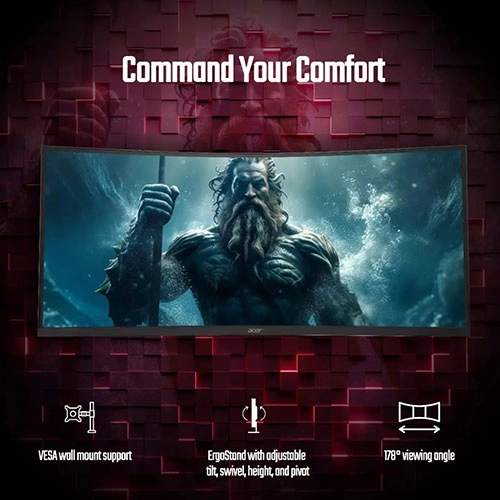 Acer Nitro ED343CUR 34 Inch Curved Gaming Monitor