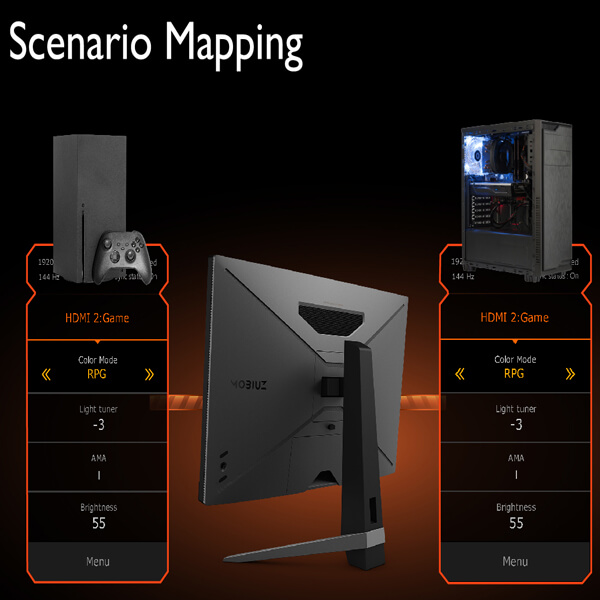BenQ MOBIUZ EX2710Q 27 Inch Gaming Monitor