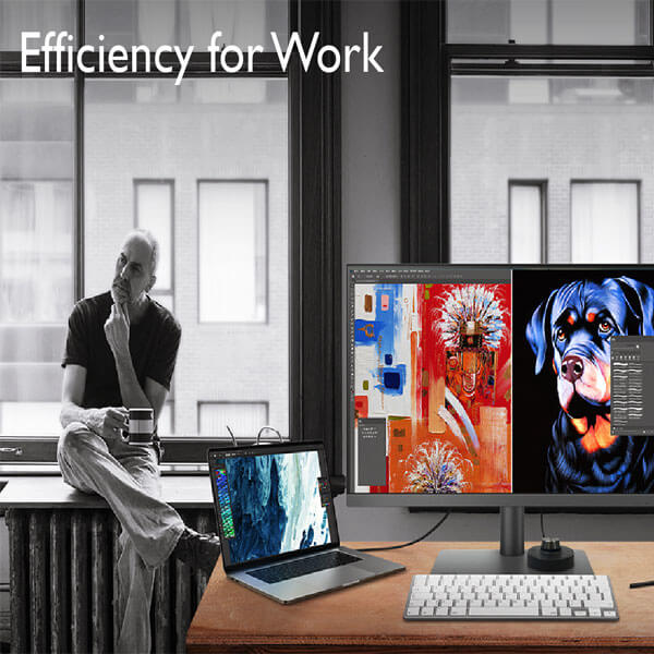 BenQ PD2705U 27 Inch sRGB Designer Monitor